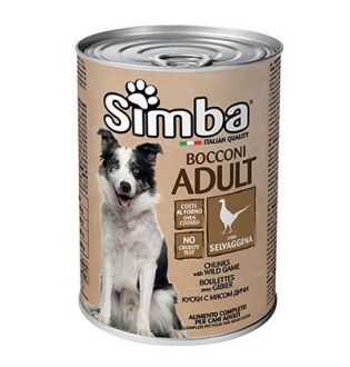 ΣΚΥΛΟΤΡΟΦΗ ΚΟΝΣΕΡΒΑ 415gr.SIMBA ΚΥΝΗΓΙ