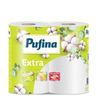 ΧΑΡΤΙ ΚΟΥΖ.PUFINA EXTRA  2Χ195γρ. ΔΙΠΛΟ