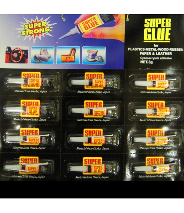 ΚΟΛΛΑ ΣΤΙΓΜΗΣ GLUE 3γρ.ΣΕΤ.12 ΚΟΛΛΑ ΣΤΙΓΜΗΣ GLUE 3γρ.ΣΕΤ.12