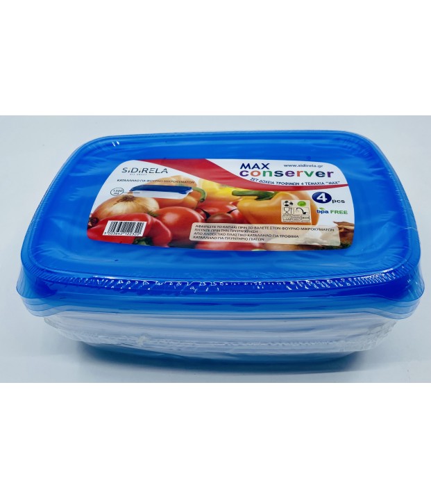 ΦΑΓΗΤΟΔΟΧΕΙΟ ΟΡΘΟΓΩΝΙΟ ΣΕΤ 4 τεμ. ΦΑΓΗΤΟΔΟΧΕΙΟ ΟΡΘΟΓΩΝΙΟ ΣΕΤ 4 τεμ.