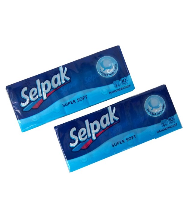 ΧΑΡΤΟΜΑΝΔΗΛΑ SELPAK 4Φ.(10τ) ΧΑΡΤΟΜΑΝΔΗΛΑ SELPAK 4Φ.(10τ)