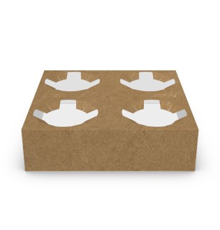 ΠΟΤΗΡΟΘΗΚΗ 4 ΘΕΣΕΩΝ ΚΡΑΦΤ (50τ.)