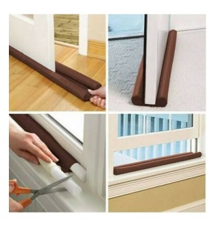 ΑΕΡΟΣΤΟΠ ΠΟΡΤΑΣ ΔΙΠΛΟ 95CM ΚΑΦΕ