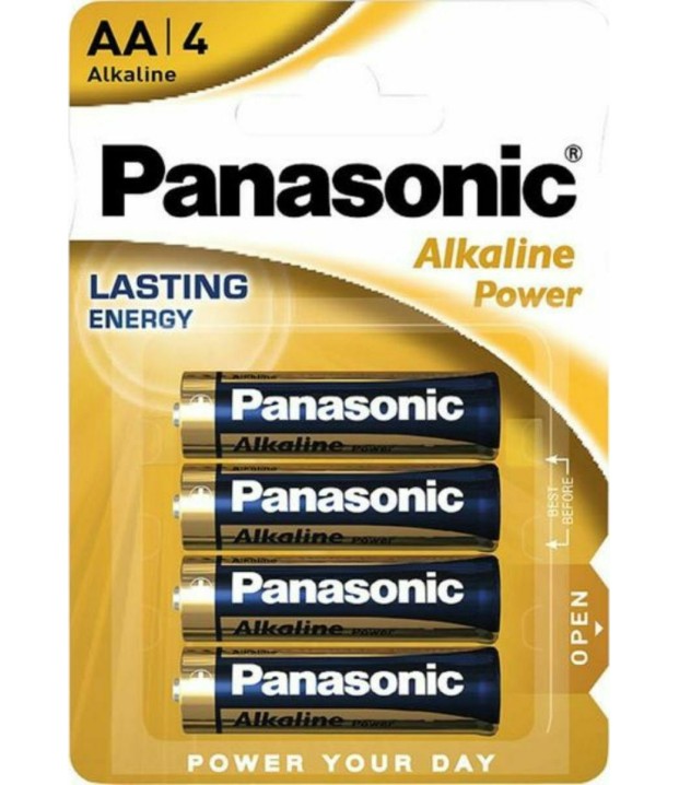 ΜΠΑΤΑΡΙΑ PANASONIC LR6 ΑΛΚΑΛ.ΑΑ 4τ