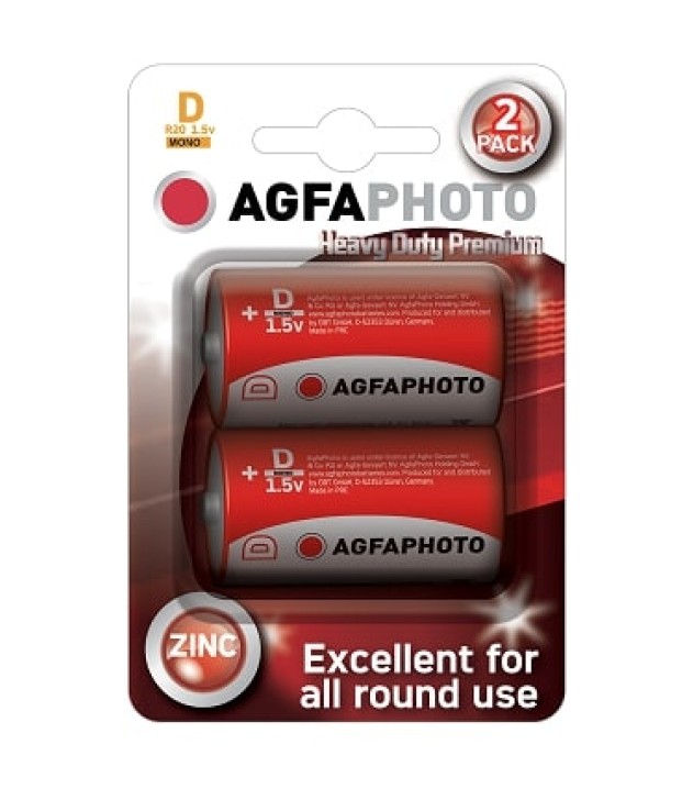 ΜΠΑΤΑΡΙΕΣ AGFA R20 ΕΝΙΣΧ.2τ