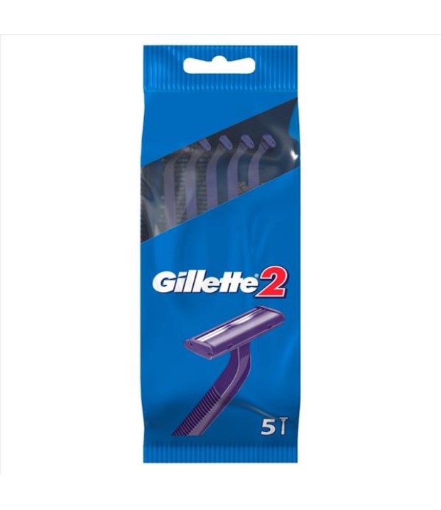 ΞΥΡΑΦΑΚΙΑ GILLETTE ΙΙ 5τμχ. ΣΤΑΘΕΡΗ ΚΕΦΑΛΗ